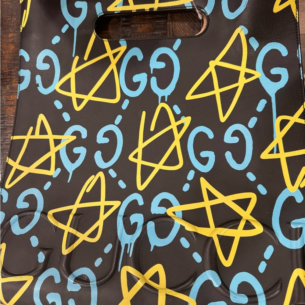 Gucci Ghost Graffiti Tote